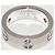 Cartier K18WG Love Ring B40325 Größe 10 Silber Metallisch - Ansicht 4