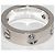 Cartier K18WG Love Ring B40325 Größe 10 Silber Metallisch - Ansicht 5