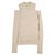 Autre Marque Camiseta de manga larga CNLZ CUT OFF de algodón y poliéster Beige