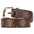 Cinturón Monogram Sangle Ellipse Louis Vuitton Castaño - vista 2