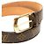 Cinturón Monogram Sangle Ellipse Louis Vuitton Castaño - vista 4