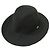 Autre Marque maniera FOLDABLE FELT SOFT HAT Wool Hat Black