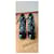 BOTINES DE CUERO LACADO 'SAINT MORITZ' DE DSQUARED2. Negro - vista 3