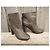 Botines See by Chloé de piel caqui - vista 2