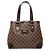 Borsa Tote Hampstead PM Damier Louis Vuitton Marrone Damier ebene