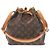 Noe Borsa a Spalla Petit Noé Monogram Louis Vuitton Marrone