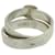 Ring Bague Double True Hermès Argenté Doré  - vue 5