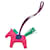 Hermès Rodeo PM Rainbow Reversible Bag Charm Rose Bleu Multicolore  - vue 1