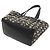 Borsa tote in pelle con borchie da donna Jimmy Choo Nero - vista 3