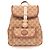 Gucci GG Canvas Kinder-Rucksack Braun Beige