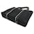 Borsa Hermès Troca Horizontal MM Nero Marrone scuro  - vista 3
