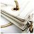Borsa a spalla in pelle e camoscio Chloé Roy per donne Bianco - vista 10