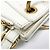 Borsa a spalla in pelle e camoscio Chloé Roy per donne Bianco - vista 13