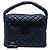 Bolsa hobo Coco Cocoon em nylon acolchoado azul da Chanel Azul marinho - vista 8