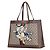 Tote Gucci Bege Disney Medium GG Supreme Three Little Pigs Web Ophidia - vista 2