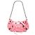 Le Cagole Balenciaga Mini Cagole in pelle rosa goffrata Motocross
