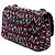 Chanel Nero Medio Classico Tweed Doppio Flap con Paillettes - vista 2