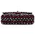 Chanel Nero Medio Classico Tweed Doppio Flap con Paillettes - vista 3