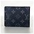 Louis Vuitton Monogram Eclipse Slender Wallet Black - view 8