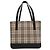 Sac fourre-tout Burberry Nova Check en beige - vue 3