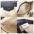Zaino a spalla in denim JC Monogram Evan di Jimmy Choo Blu Crudo Blu navy - vista 8