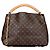 Borsa Tote Artsy MM Monogramma Louis Vuitton Marrone