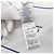 Foulard Hermès Carré 90 Brides de Gala Tattoo Bianco Blu navy - vista 5