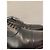 Christian Louboutin Greggo Scarpe Stringate in Pelle Nera Nero - vista 11