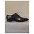 Christian Louboutin Greggo Scarpe Stringate in Pelle Nera Nero - vista 8