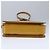 Céline Celine Vintage Circle Logo Leather Small Cammello - vista 5
