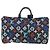 Borsa Keepall Bandoulière Louis Vuitton Graffiti Monogram Eclipse in tela 50 Multicolore - vista 2