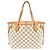 Borsa tote Neverfull Damier PM Louis Vuitton Bianco