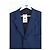 Hermès Marine Cashmere-Jacke Marineblau - Ansicht 2