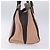 Chloé Alison Tote Este-Oeste de Cuero Mediano Rosa - vista 4