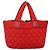 Chanel Coco Cocoon Wende-Tote aus gestepptem Nylon Mittel Rot - Ansicht 2