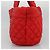 Chanel Coco Cocoon Wende-Tote aus gestepptem Nylon Mittel Rot - Ansicht 4