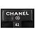Camiseta con logo de terciopelo Chanel Gabrielle Negro - vista 5