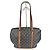 Borsa a spalla e tote autentica Louis Vuitton Babylone in monogramma marrone 276