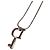 Collana in argento con motivo chiave logo Christian Dior - vista 3