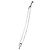 Collana in argento con motivo chiave logo Christian Dior - vista 4