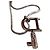 Collana in argento con motivo chiave logo Christian Dior - vista 7
