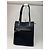 Vintage Courreges Handtasche aus Leder und Polyester schwarz - Ansicht 2