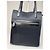 Vintage Courreges Handtasche aus Leder und Polyester schwarz - Ansicht 8