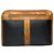 Clutch in pelle monogramma Balenciaga vintage marrone nero