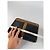 Clutch in pelle monogramma Balenciaga vintage marrone nero - vista 10
