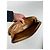 Clutch in pelle monogramma Balenciaga vintage marrone nero - vista 3
