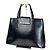Vintage Givenchy Ledertasche schwarz