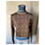 Louis Vuitton Rollkragenpullover Monogramm LV Braun Seide  - Ansicht 2