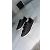 Baskets Louis Vuitton Luxemburg Noir Daim - vue 3