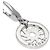 Bulgari Collana con pendente Bvlgari Tondo oro bianco - vista 2
